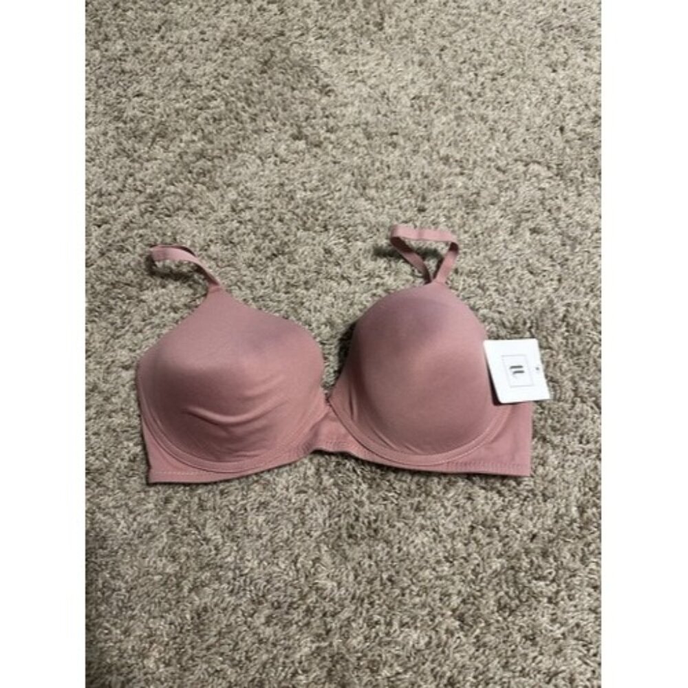Tranquil And True Tshirt Bra Lightly Lined brushed Microfiber Size 36C Wired